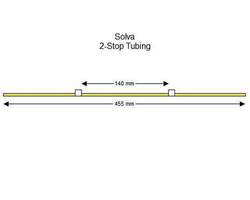 116-0533-09 | 1.02 mm (White/White) Standard Solva 2-Stop Tubing, 12/pk