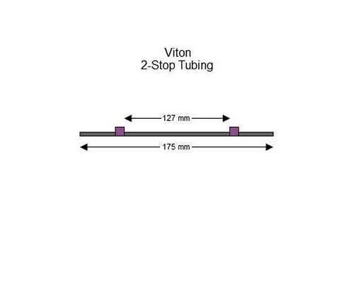 116-0651-15 | 2.06 mm (Purple/Purple) Standard Viton 2-Stop Tubing, 12/pk