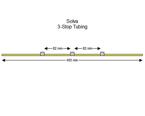 SC0294 | 1.30 mm (Grey/Grey) Standard Solva 3-Stop Tubing, 12/pk