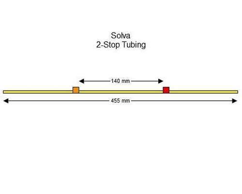 116-0533-02 | 0.19 mm (Orange/Red) Standard Solva 2-Stop Tubing, 12/pk