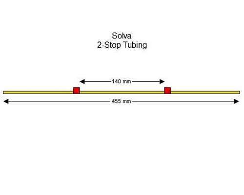 116-0533-10 | 1.14 mm (Red/Red) Standard Solva 2-Stop Tubing, 12/pk
