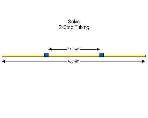 116-0533-13 | 1.65 mm (Yellow/Blue) Standard Solva 2-Stop Tubing, 12/pk