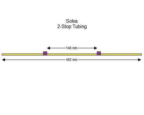 116-0533-15 | 2.06 mm (Green/Green) Standard Solva 2-Stop Tubing, 12/pk