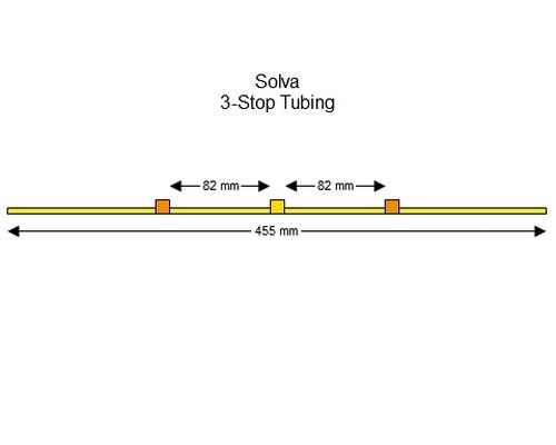 SC0288 | 0.51 mm (Orange/Yellow) Standard Solva 3-Stop Tubing, 12/pk