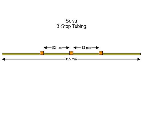 SC0291 | 0.89 mm (Orange/Orange) Standard Solva 3-Stop Tubing, 12/pk