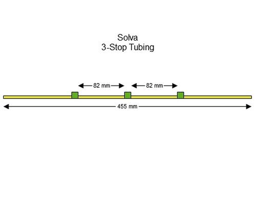 SC0298 | 1.85 mm (Green/Green) Standard Solva 3-Stop Tubing, 12/pk