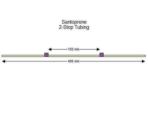 SC0333 | 2.06 mm (Purple/Purple) Standard Santoprene 2-Stop Tubing, 12/pk